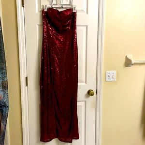 Sequin gown